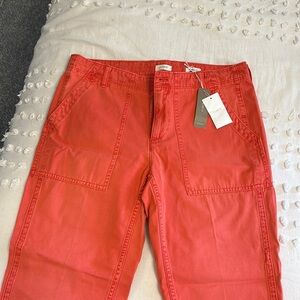 J. Crew Coral Pants Size 4